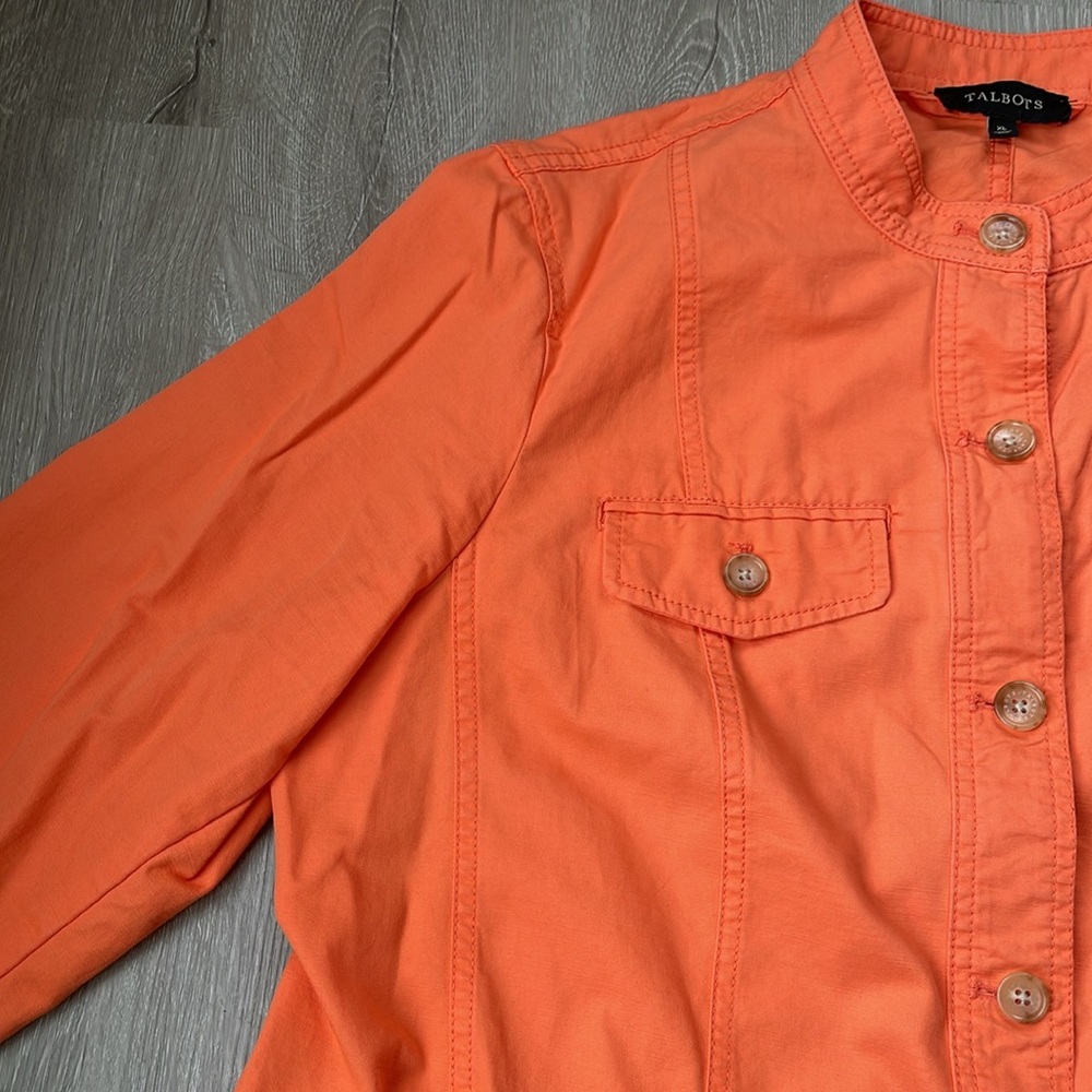 Talbots Classic Canvas Jacket, NWOT - Picture 5 of 10